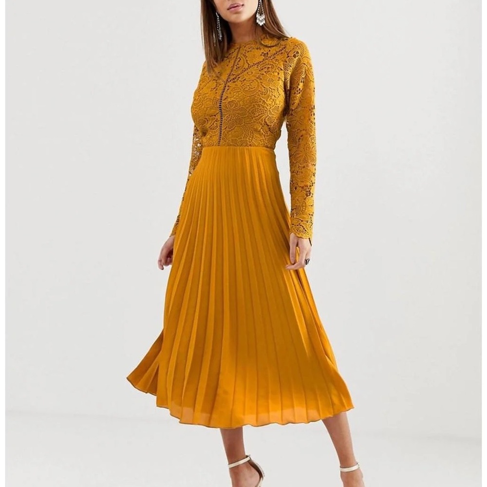 ASOS Pleated Dress
